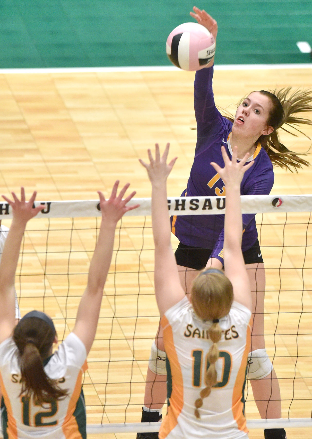 Central Lyon vs Council Bluffs St. Albert state volleyball